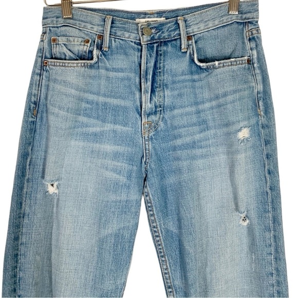 GRLFRND Helena High Rise Distressed Jeans Size 28 - Picture 5 of 8